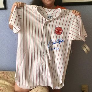 Pete Rose COA Charity Jersey🔥SOLD🔥